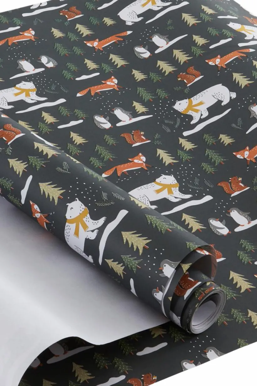 Jotex Lahjapaperit & Lahjanauhat|Joulukoristeet^ANIMAL FOREST Lahjapaperi - Pituus 10 Metriä