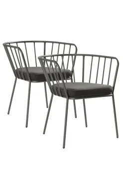 Jotex Puutarhatuolit & Puutarhajakkarat|Ulkokalusteet^ANTIBES Käsinojalliset Tuolit, 2/pakk.