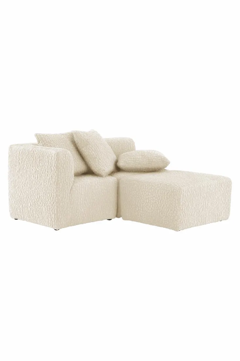 Jotex Lasten Huonekalut|Lasten Huonekalut -30%^BALTIMORE MINI Sohvamoduuli Pouf 50x50 Cm