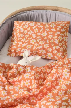 Jotex Lasten Vuodevaatteet^DAISY BABY Pussilakanasetti Vaunuihin/kehtoon - Ekologinen