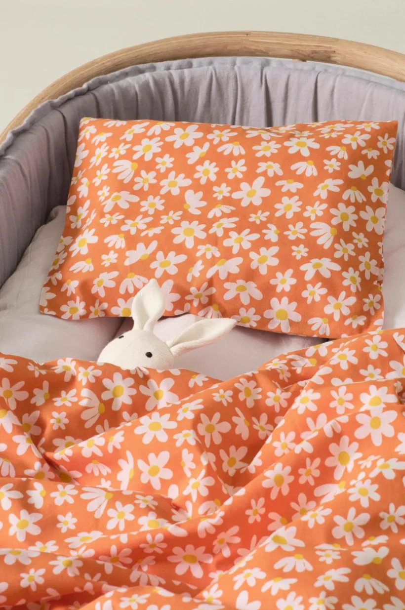 Jotex Lasten Vuodevaatteet^DAISY BABY Pussilakanasetti Vaunuihin/kehtoon - Ekologinen