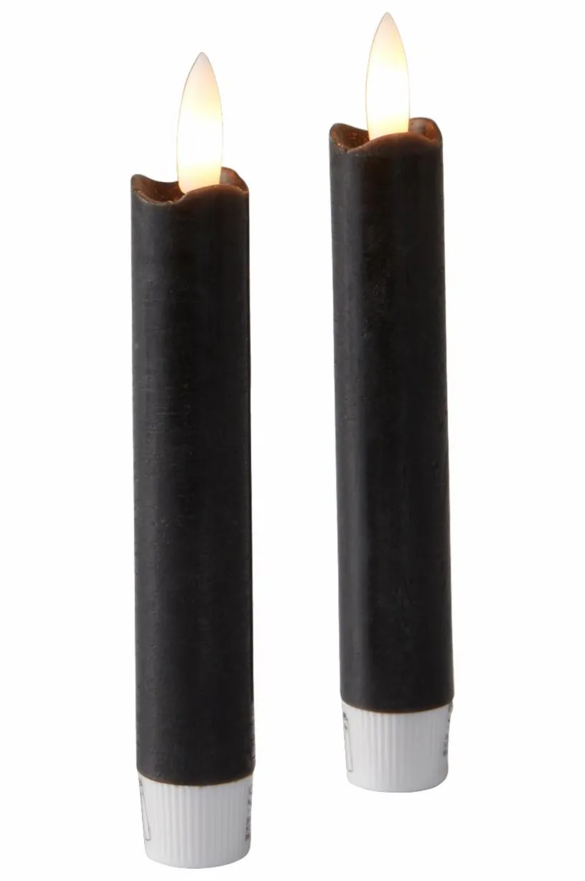 Jotex Kynttilät^FLAMME Antiikkikynttilät LED 15 Cm, 2/pakk.