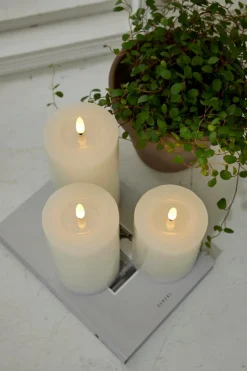 Jotex Kynttilät^FLAMME FLOW Pöytäkynttilä LED, 17,5 Cm