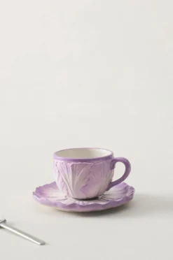 Jotex Kupit & Mukit^FLORA Kuppi Ja Aluslautanen 1/pakk.