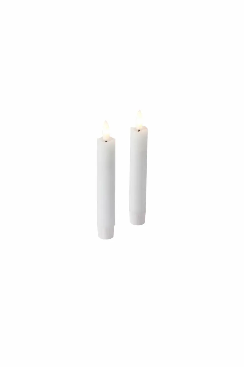 Jotex Kynttilät|Joulukoristeet^HALVAR Kruunukynttilät LED, 2/pakk.