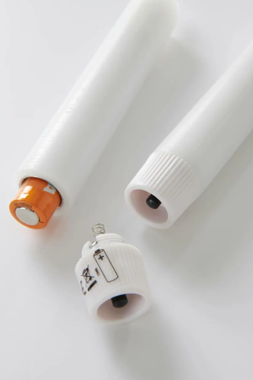 Jotex Kynttilät|Joulukoristeet^HALVAR Kruunukynttilät LED, 2/pakk.