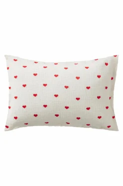 Jotex Lasten Vuodevaatteet^HEARTS MINI Tyynyliina 55x35 Cm - Ekologinen