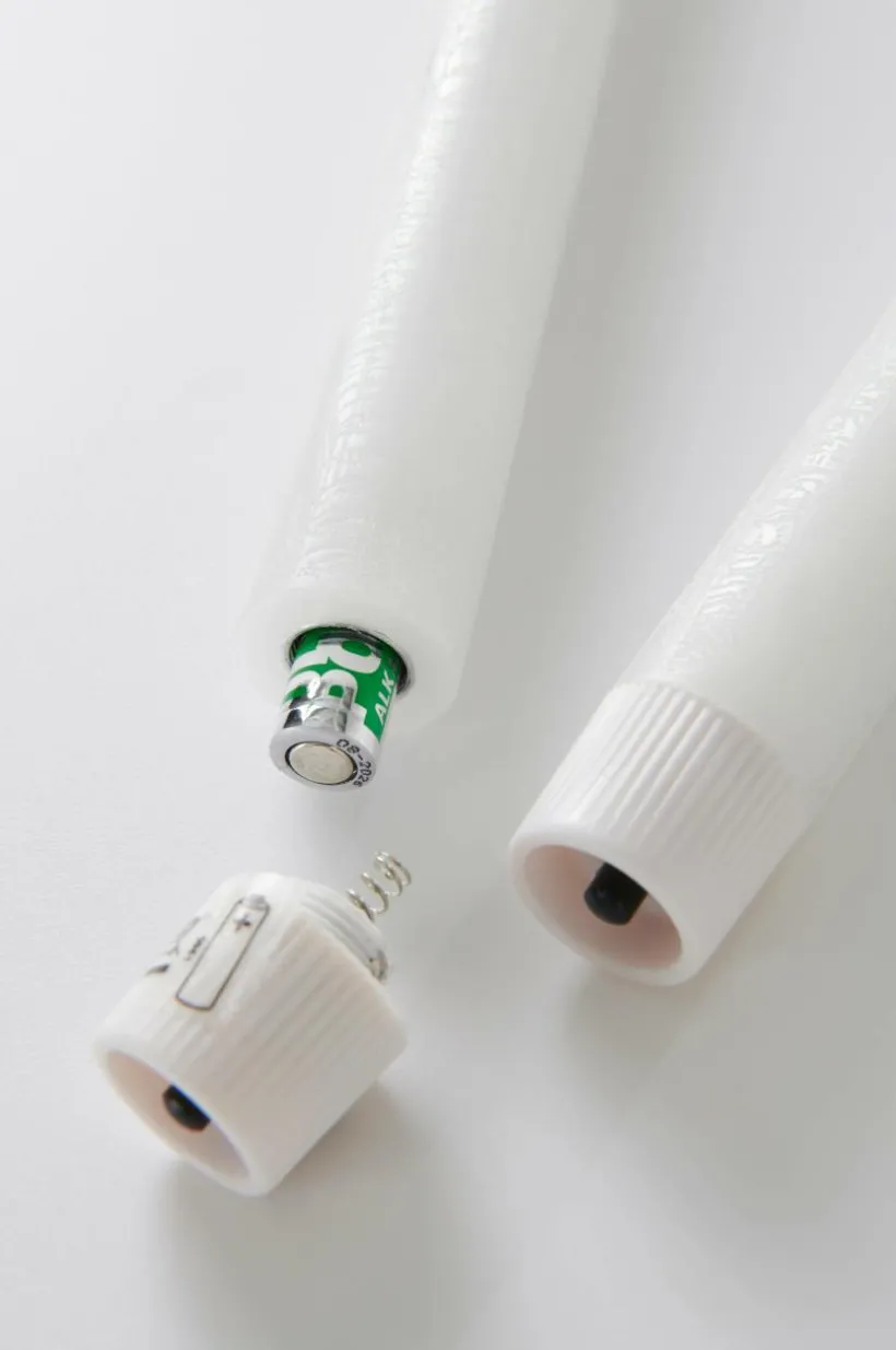 Jotex Kynttilät|Joulukoristeet^HELVAR Kruunukynttilät LED, 2/pakk.