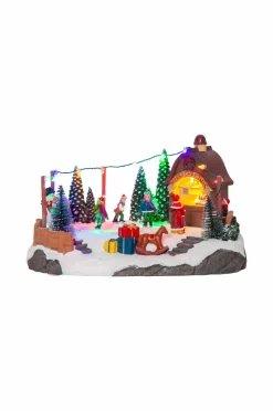 Jotex Jouluvalot^Joulukylä Iceville 16 Cm