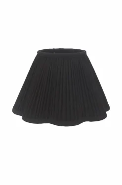Jotex Lampunvarjostimet^Kippivarjostin Siv Plissé, 35 Cm