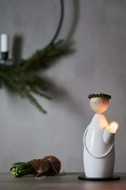 Jotex Jouluvalot^Kynttilänjalka Lucia Classic, Korkeus 24 Cm
