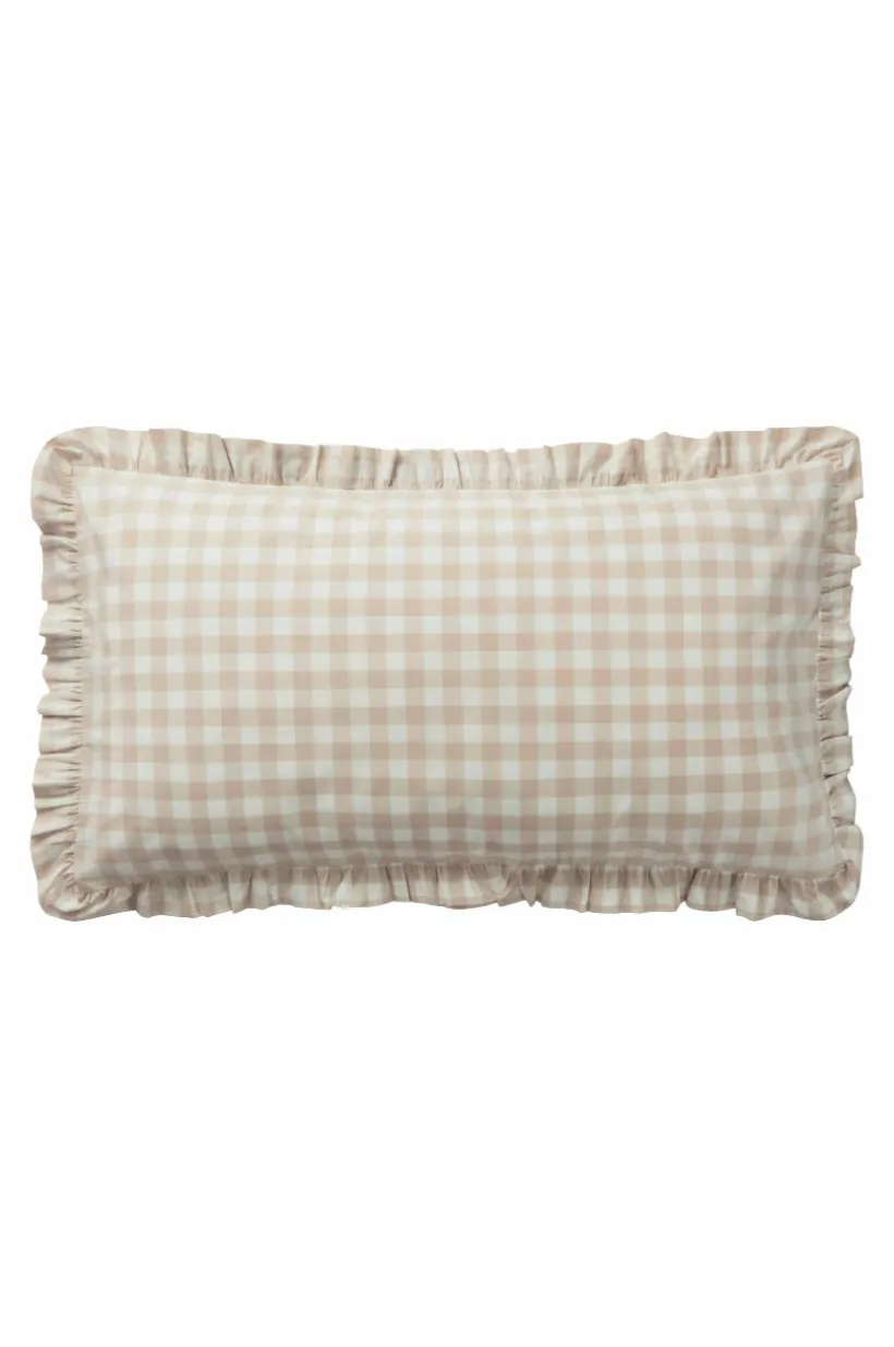 Jotex Tyynyliinat^LAUREN FRILL Tyynynpäällinen Röyhelöinen Orgaaninen 90x50 Cm