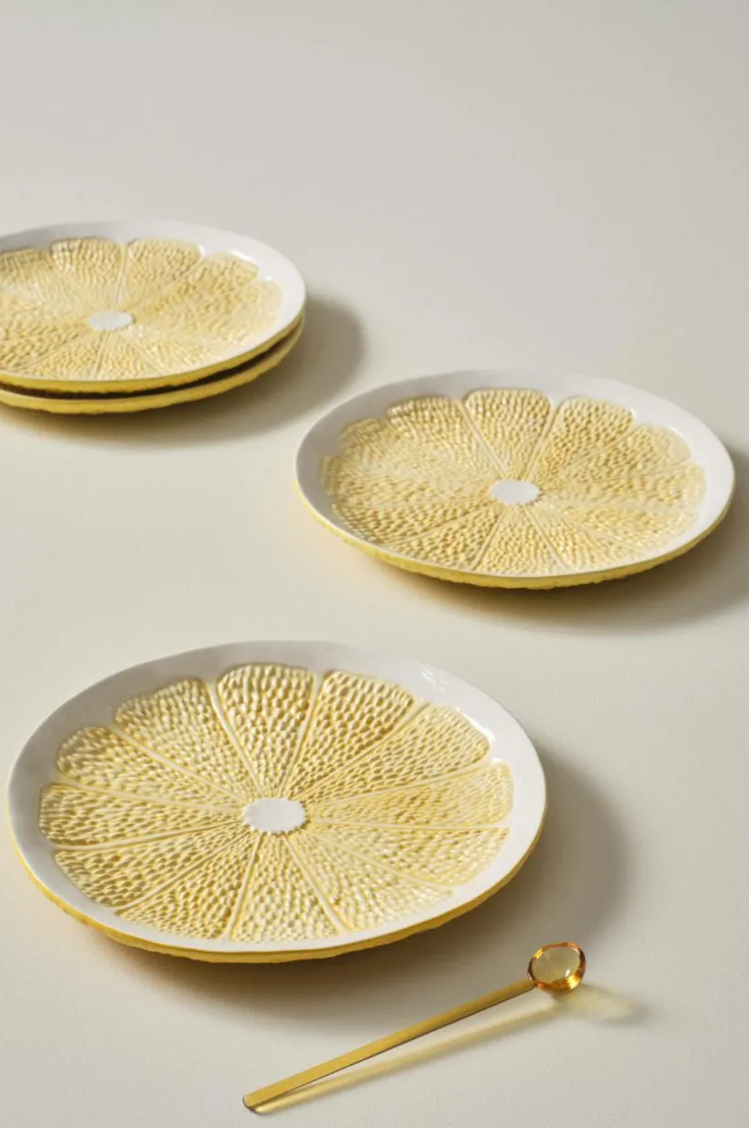 Jotex Lautaset^LEMON Lautaset, Halkaisija 27 Cm, 4/pakk.