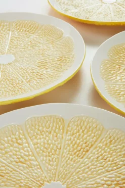 Jotex Lautaset^LEMON Lautaset, Halkaisija 27 Cm, 4/pakk.