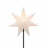 Jotex Jouluvalot^Metallijalkainen Paperitähti, Korkeus 65 Cm