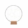 Jotex Jouluvalot^Metallikoriste Pyöreä, 100 LED 39,5 Cm