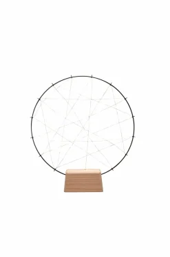 Jotex Jouluvalot^Metallikoriste Pyöreä, 100 LED 39,5 Cm