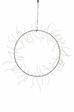 Jotex Koristevalaisimet|Koristevalaisimet^PORTIA Seppele LED-valolla ø 40 Cm