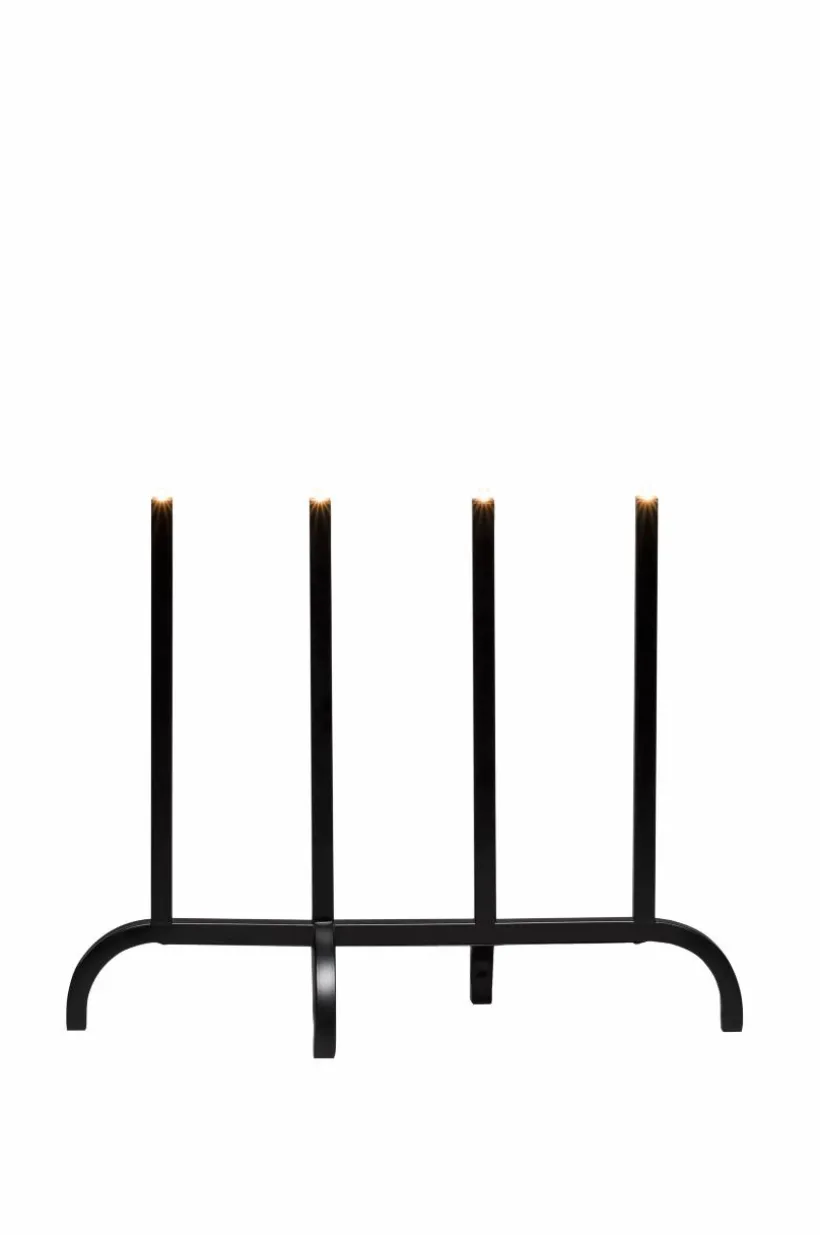Jotex Jouluvalot^Sähkökynttelikkö 4 Lamppua, Metallia 40,8 Cm