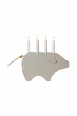 Jotex Jouluvalot^Sähkökynttelikkö Gry, Korkeus 28 Cm