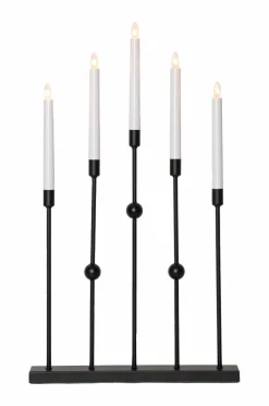 Jotex Jouluvalot^Sähkökynttelikkö Gustavo, Korkeus 64 Cm
