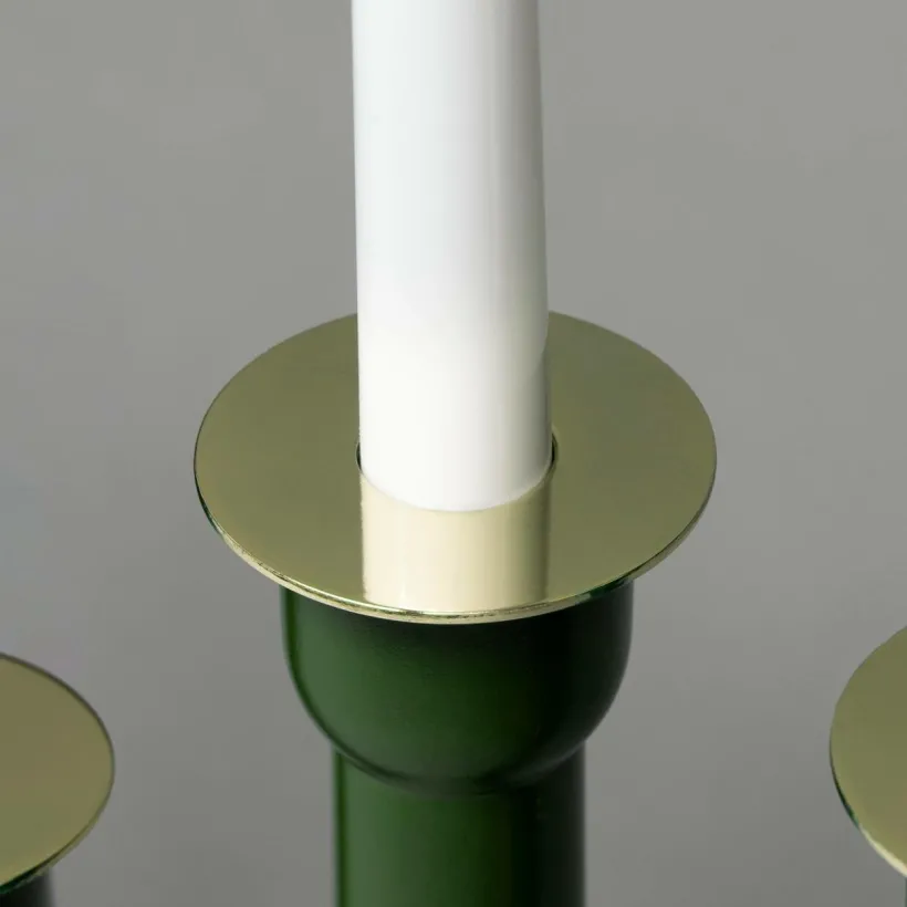 Jotex Jouluvalot^Sähkökynttelikkö Puuta, 6 Lamppua, 59 Cm