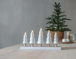 Jotex Jouluvalot^Sähkökynttelikkö SKOG