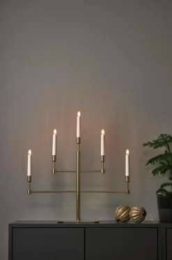 Jotex Jouluvalot^Sähkökynttelikkö Vide, Korkeus 53 Cm