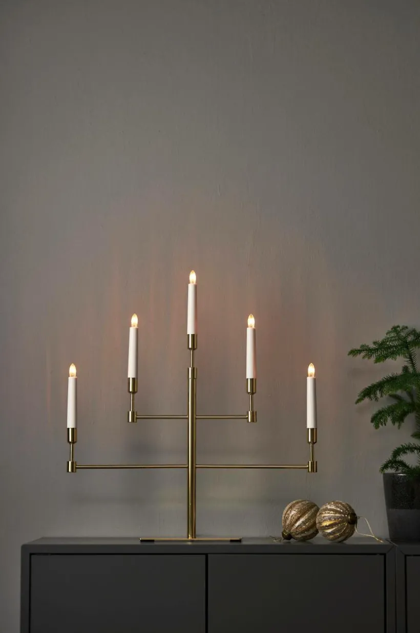 Jotex Jouluvalot^Sähkökynttelikkö Vide, Korkeus 53 Cm