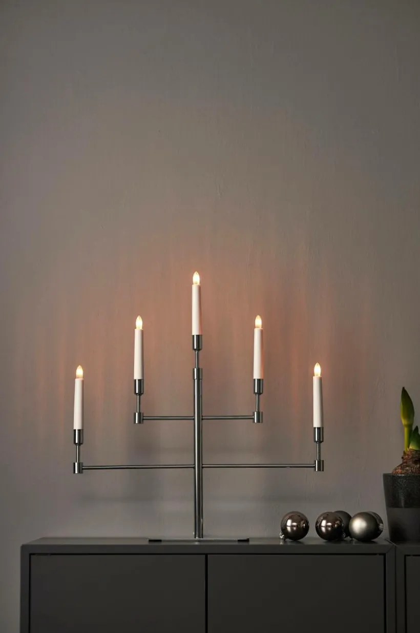 Jotex Jouluvalot^Sähkökynttelikkö Vide, Korkeus 53 Cm