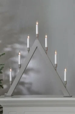 Jotex Jouluvalot^Sähkökynttelikkö Vind, Korkeus 63 Cm