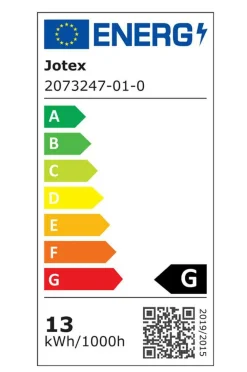 Jotex Lattiavalaisimet^STRIMMA Lattiavalaisin LED-valolla
