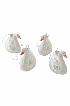 Jotex Joulukoristeet^SWAN Koristeriipukset, 4/pakk.