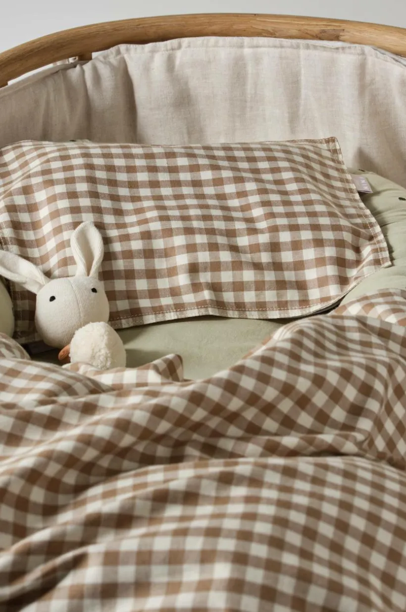 Jotex Lasten Vuodevaatteet^VERMONT BABY Pussilakanasetti Vaunuihin/kehtoon - Ekologinen