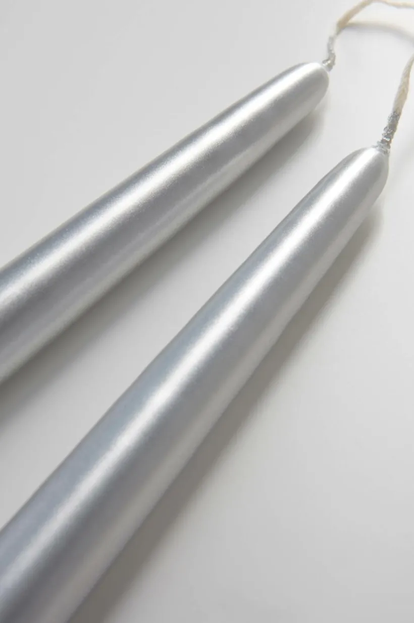 Jotex Kynttilät|Joulukoristeet^VICKAN METALLIC Antiikkikynttilät, 2/pakk. - Korkeus 35 Cm