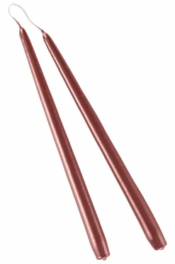 Jotex Kynttilät|Joulukoristeet^VICKAN METALLIC Antiikkikynttilät, 2/pakk. - Korkeus 35 Cm