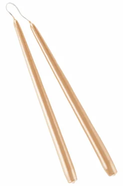 Jotex Kynttilät|Joulukoristeet^VICKAN METALLIC Antiikkikynttilät, 2/pakk. - Korkeus 35 Cm