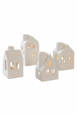 Jotex Kynttilälyhdyt^VILLAGE Kynttilälyhdyt, 4 Kpl