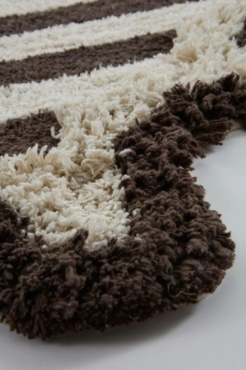 Jotex Puuvillamatot & Räsymatot|Lasten Matot^VIOLETA MINI Kulmikas Puuvillamatto 130x130 Cm