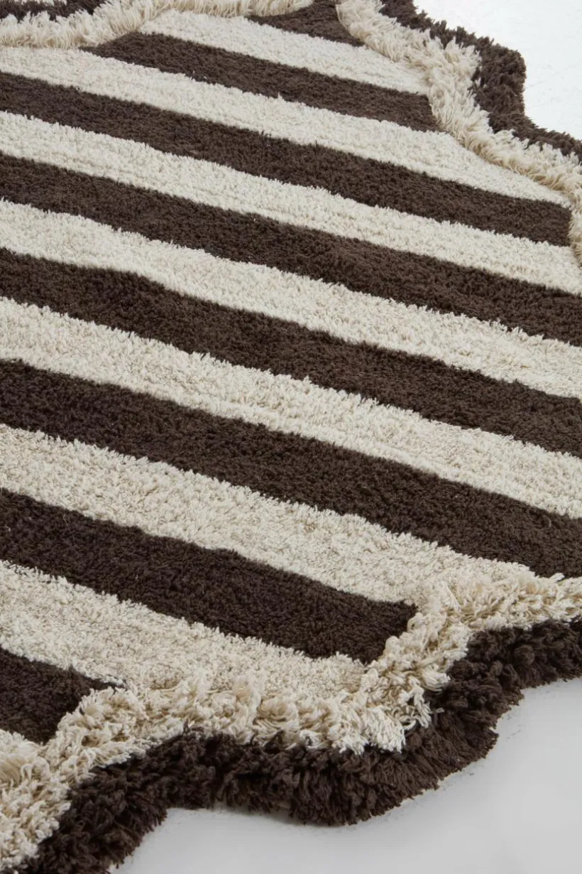 Jotex Puuvillamatot & Räsymatot|Lasten Matot^VIOLETA MINI Kulmikas Puuvillamatto 130x130 Cm
