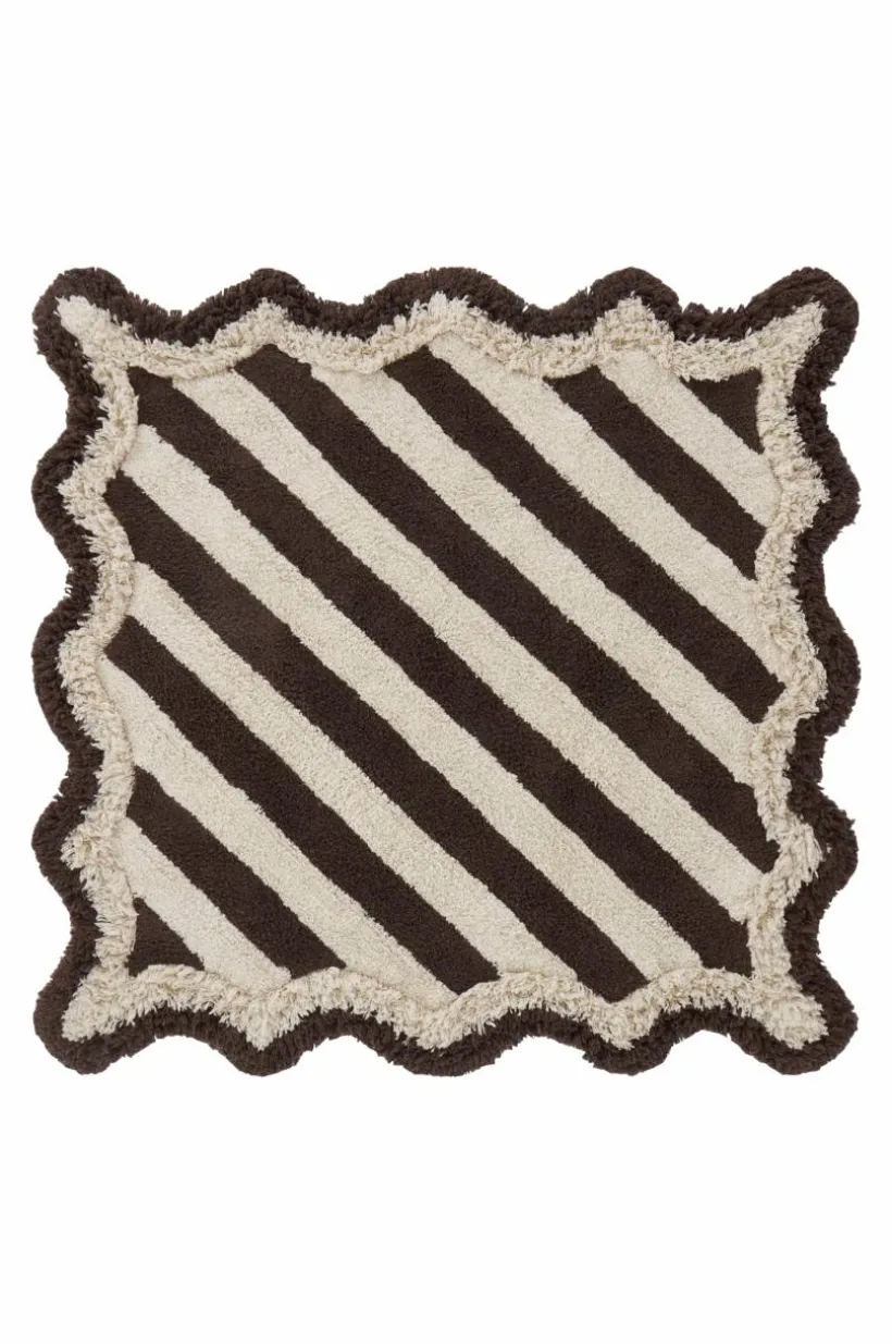 Jotex Puuvillamatot & Räsymatot|Lasten Matot^VIOLETA MINI Kulmikas Puuvillamatto 130x130 Cm