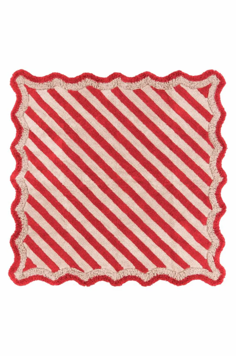 Jotex Puuvillamatot & Räsymatot^VIOLETA Neliömäinen Puuvillamatto 250x250 Cm