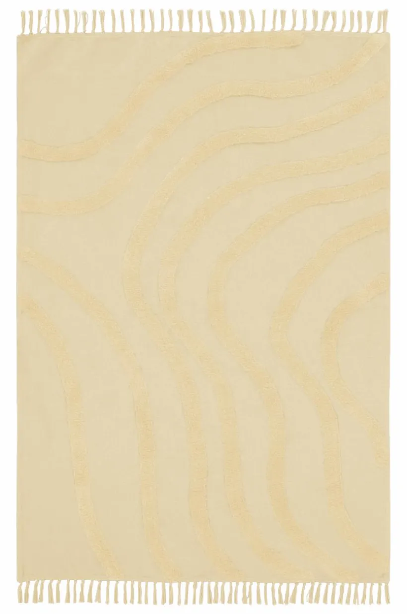 Jotex Puuvillamatot & Räsymatot|Lasten Matot^WAVE Puuvillamatto Orgaaninen 130x190 Cm