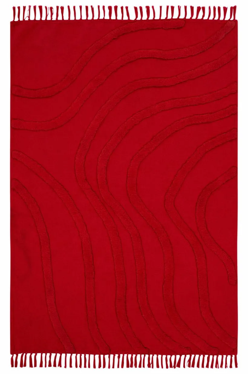Jotex Puuvillamatot & Räsymatot|Lasten Matot^WAVE Puuvillamatto Orgaaninen 130x190 Cm