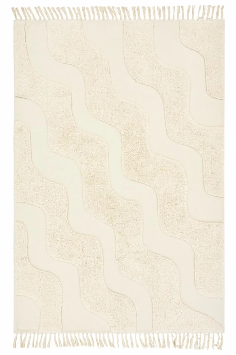 Jotex Puuvillamatot & Räsymatot|Lasten Matot^WAVING Puuvillamatto Orgaaninen 130x190 Cm