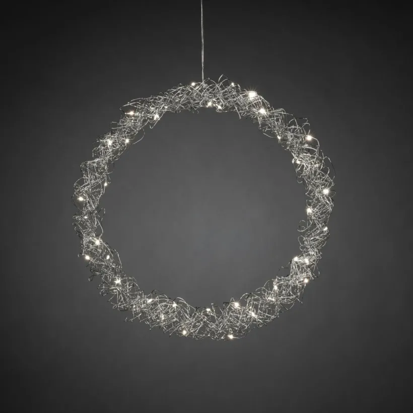 Jotex Jouluvalot^WREATH Seppele LED-valolla ø 45 Cm