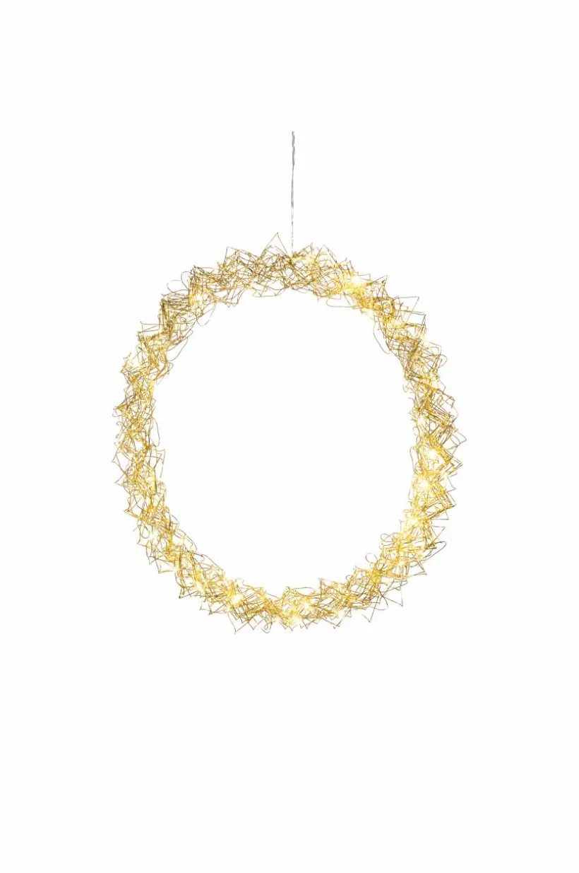 Jotex Jouluvalot^WREATH Seppele LED-valolla ø 45 Cm