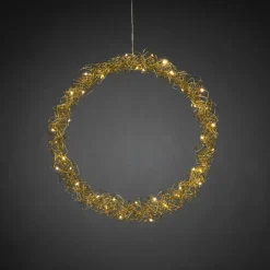 Jotex Jouluvalot^WREATH Seppele LED-valolla ø 45 Cm