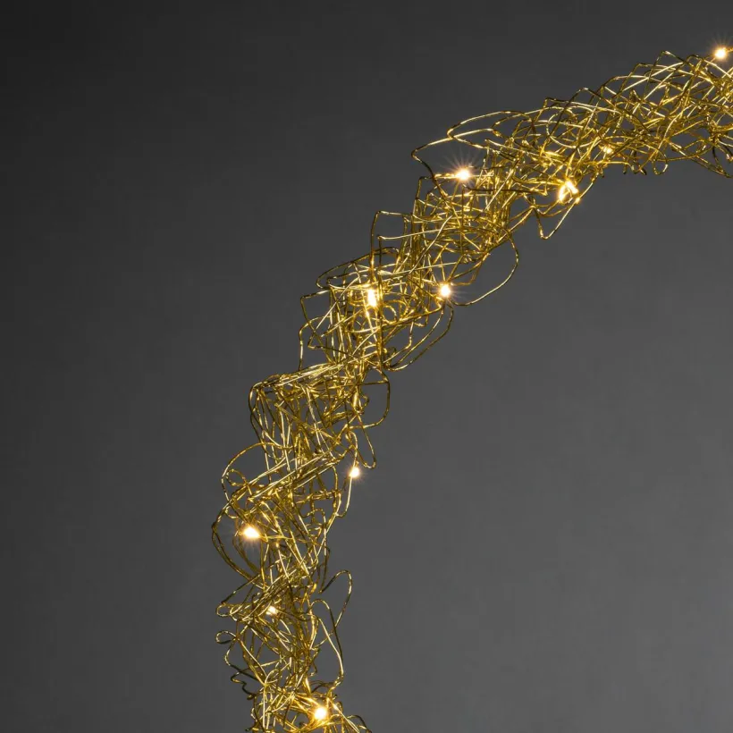 Jotex Jouluvalot^WREATH Seppele LED-valolla ø 45 Cm